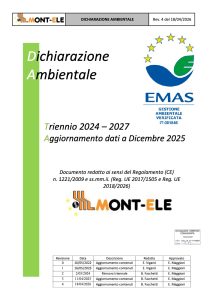 Dichiarazione Ambientale