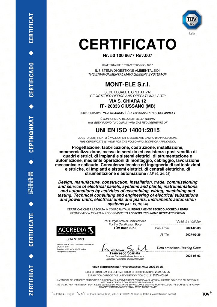 UNI EN ISO 14001:2015