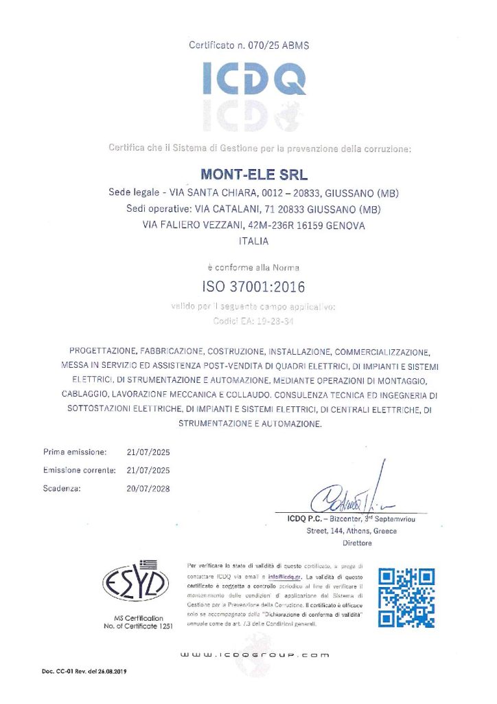ISO 37001:2016