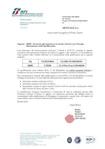 Qualifica RFI SQ001 – LTE-001
